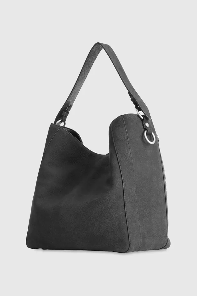 Women Shoulder Bags Rebecca Minkoff MAB Hobo Washed Black Women Shoulder Bags Rebecca Minkoff MAB Hobo Washed Black
