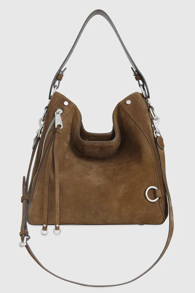 Women Shoulder Bags Rebecca Minkoff MAB Hobo Whiskey