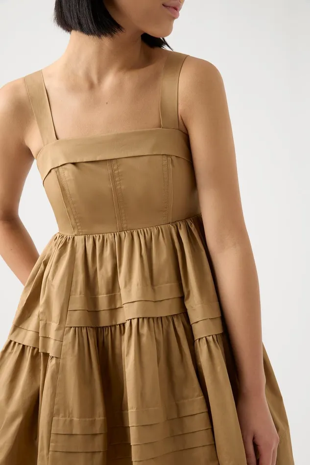 Women Sight Bow Mini Dress Willow Aje Dresses