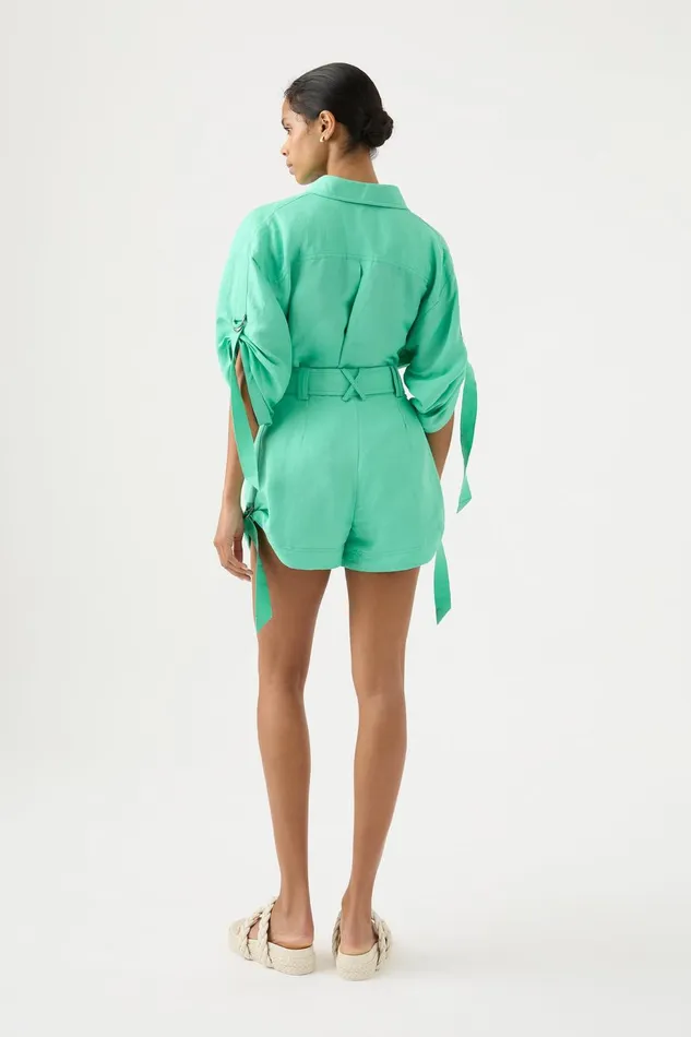 Women Signal Short Marine Green Aje Shorts