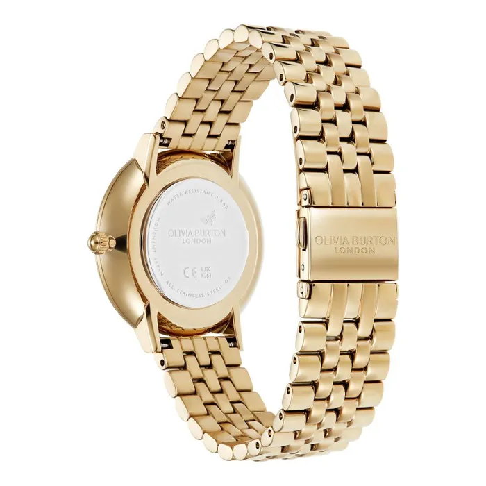 Women Signature Watches Olivia Burton 35mm Radiant Sun Gold Bracelet Watch