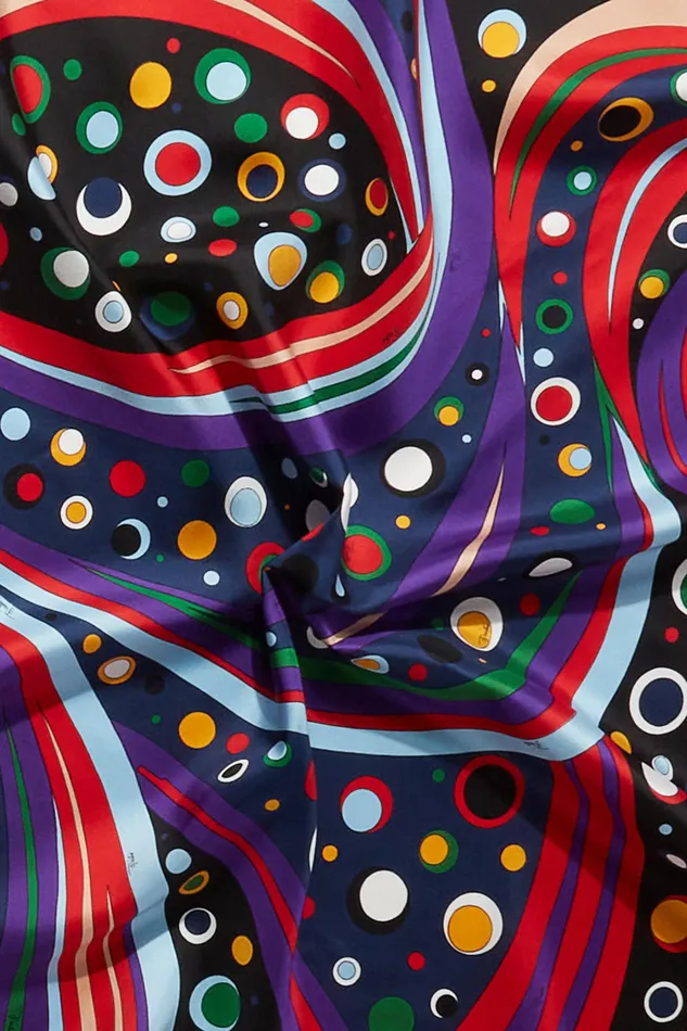 Women Silks PUCCI FontanePrint Large SilkTwill Carr