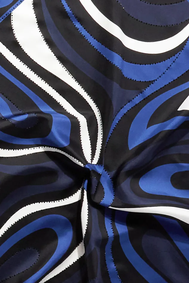 Women Silks PUCCI MarmoPrint Large SilkTwill Carr