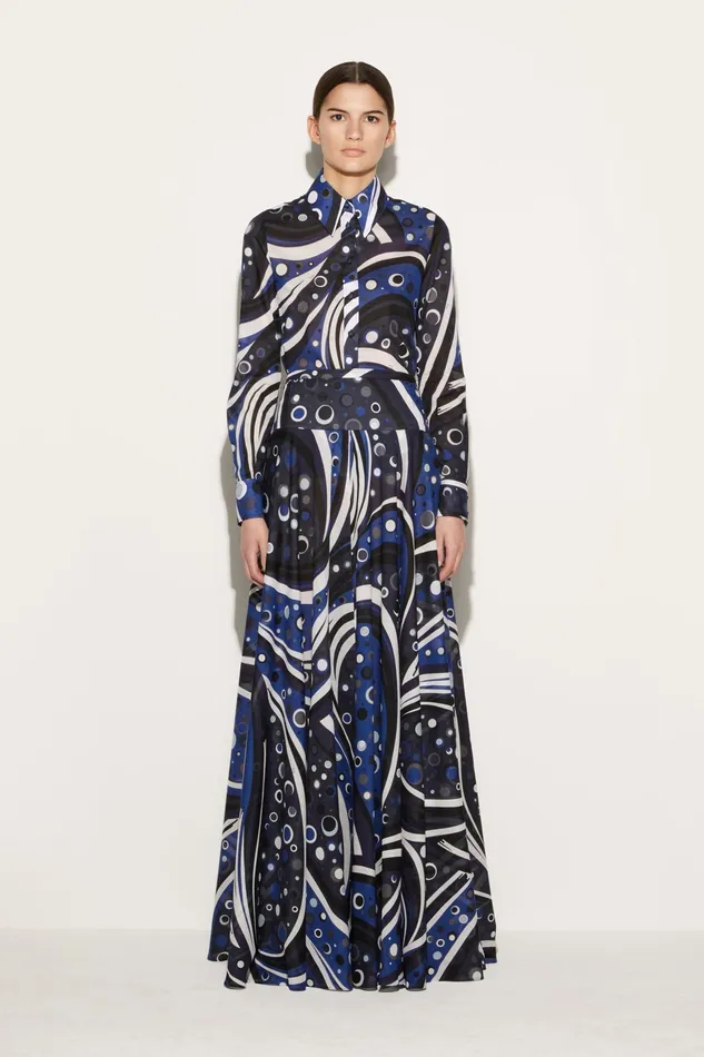 Women Skirts PUCCI FontanePrint Cotton Skirt