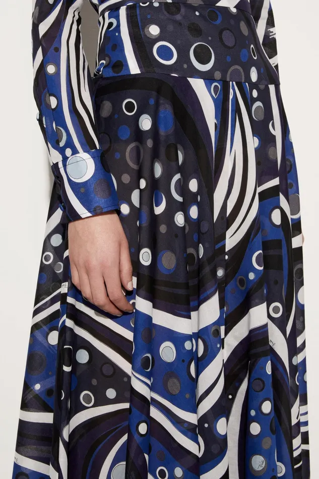 Women Skirts PUCCI FontanePrint Cotton Skirt