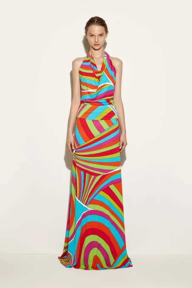Women Skirts PUCCI IridePrint Long Skirt