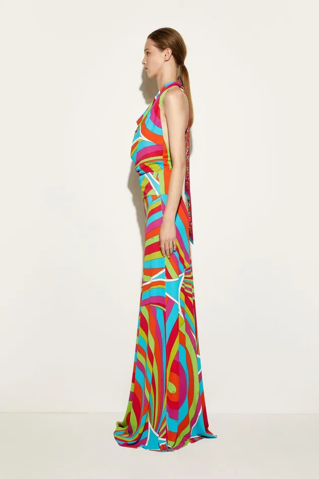 Women Skirts PUCCI IridePrint Long Skirt