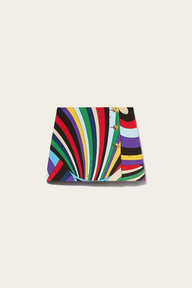 Women Skirts PUCCI IridePrint Mini Skirt