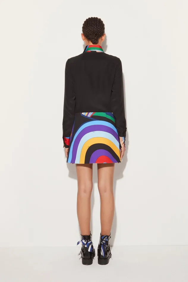 Women Skirts PUCCI IridePrint Mini Skirt