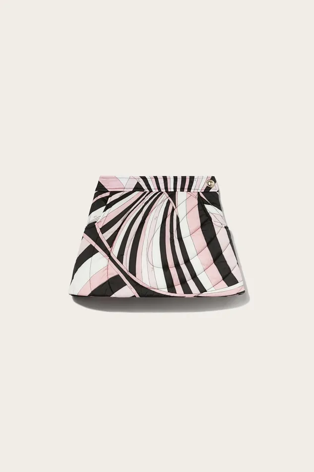 Women Skirts PUCCI IridePrint Quilted Skirt