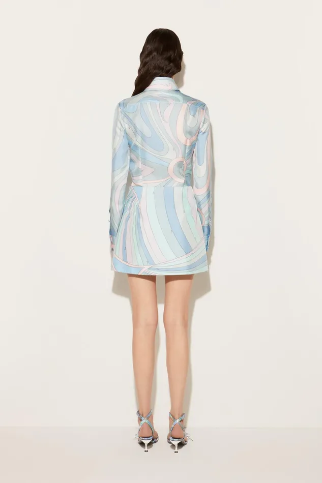 Women Skirts PUCCI IridePrint SilkTwill Skirt
