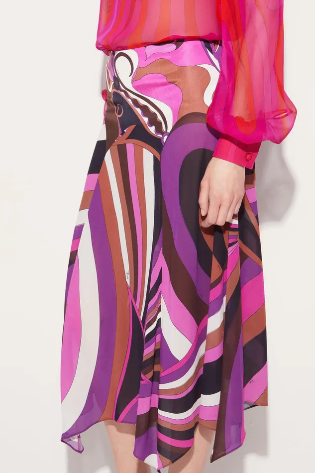 Women Skirts PUCCI IridePrint Skirt