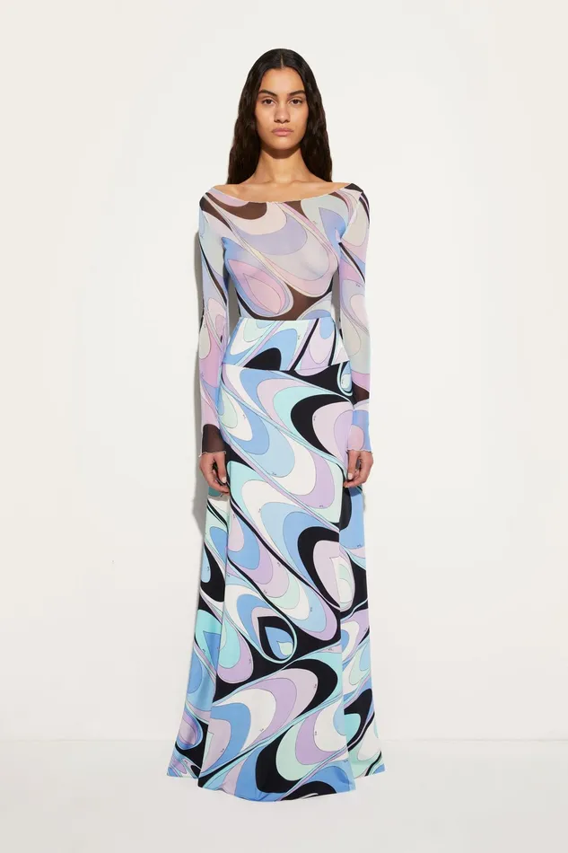 Women Skirts PUCCI OndePrint Skirt