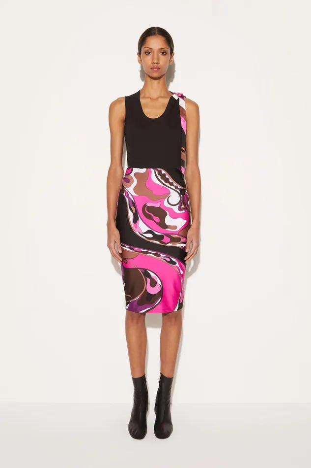 Women Skirts PUCCI OrchideePrint Pencil Skirt