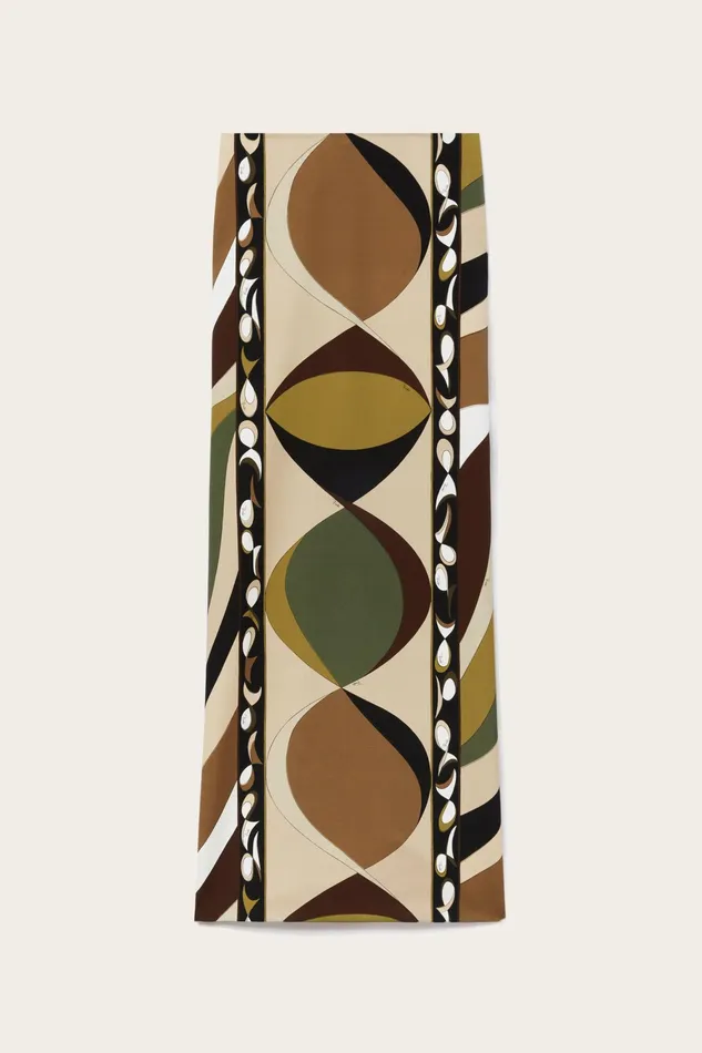 Women Skirts PUCCI PesciPrint Long Skirt