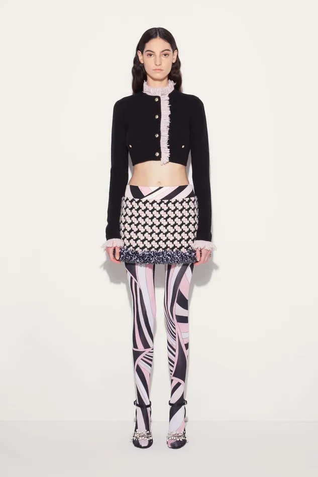 Women Skirts PUCCI Tweed Mini Skirt
