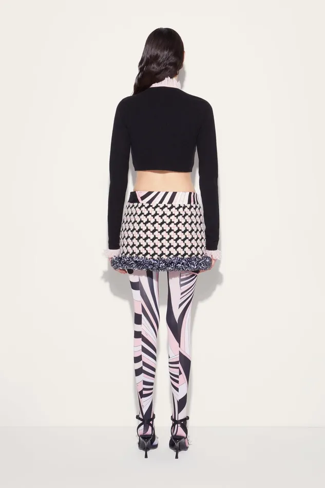 Women Skirts PUCCI Tweed Mini Skirt