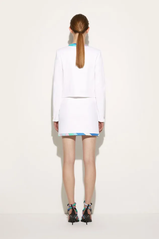 Women Skirts PUCCI VivaraPrint Cotton Mini Skirt