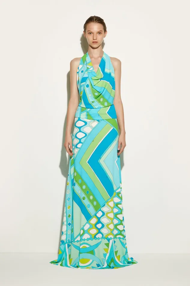 Women Skirts PUCCI VivaraPrint Long Skirt