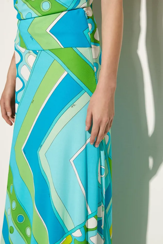 Women Skirts PUCCI VivaraPrint Long Skirt