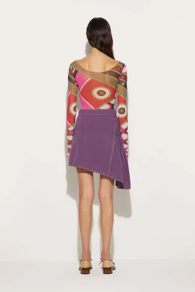 Women Skirts PUCCI VivaraPrint Mini Skirt