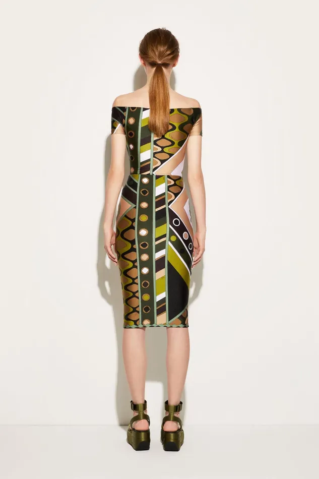 Women Skirts PUCCI VivaraPrint Pencil Skirt