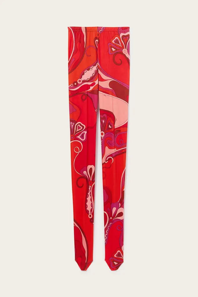 Women Socks And Tights PUCCI OrchideePrint Tights