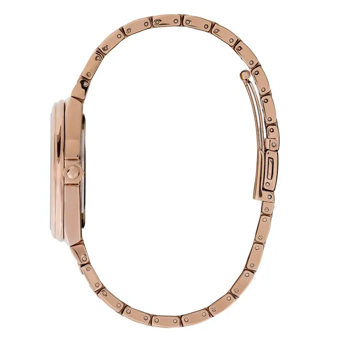 Women Sports Luxe Watches Olivia Burton 36mm Lustre MultiFunction White and Rose Gold Bracelet Watch Women Sports Luxe Watches Olivia Burton 36mm Lustre MultiFunction White and Rose Gold Bracelet Watch