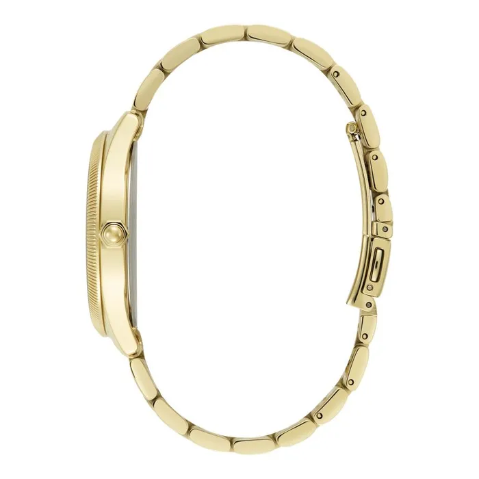 Women Sports Luxe Watches Olivia Burton 38mm Radiate Forest Green and Gold Bracelet Watch Women Sports Luxe Watches Olivia Burton 38mm Radiate Forest Green and Gold Bracelet Watch