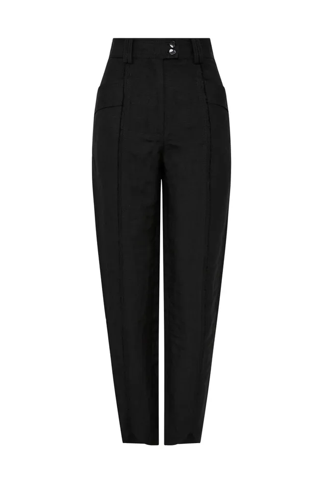 Women Surrounding Pant Black Aje Pants