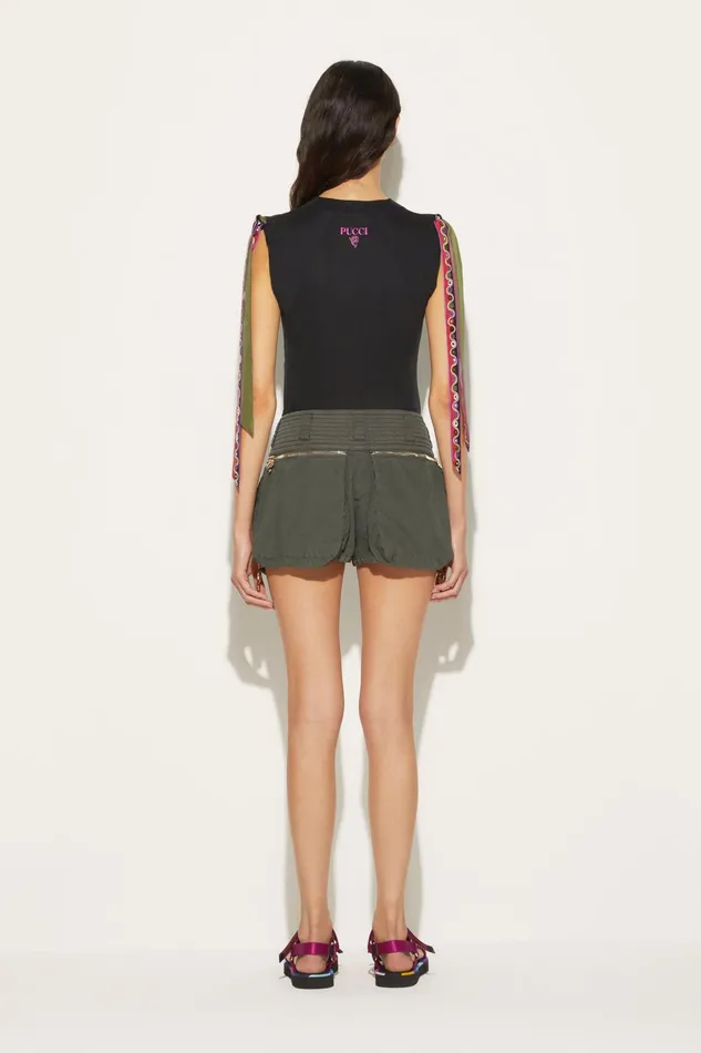 Women TShirts And Sweatshirts PUCCI IridePrint Cotton TShirt