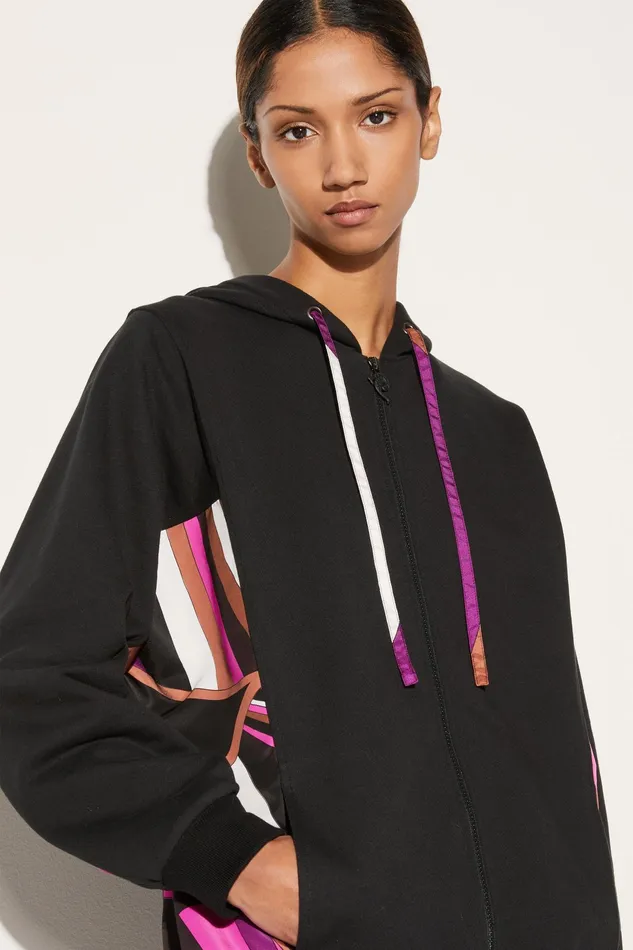 Women TShirts And Sweatshirts PUCCI IridePrint Hoodie
