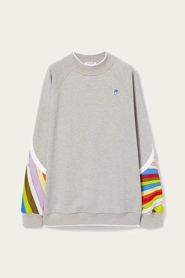 Women TShirts And Sweatshirts PUCCI IridePrint Sweatshirt