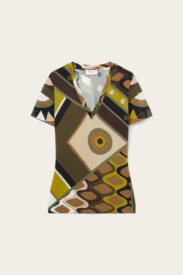 Women TShirts And Sweatshirts PUCCI VivaraPrint TShirt