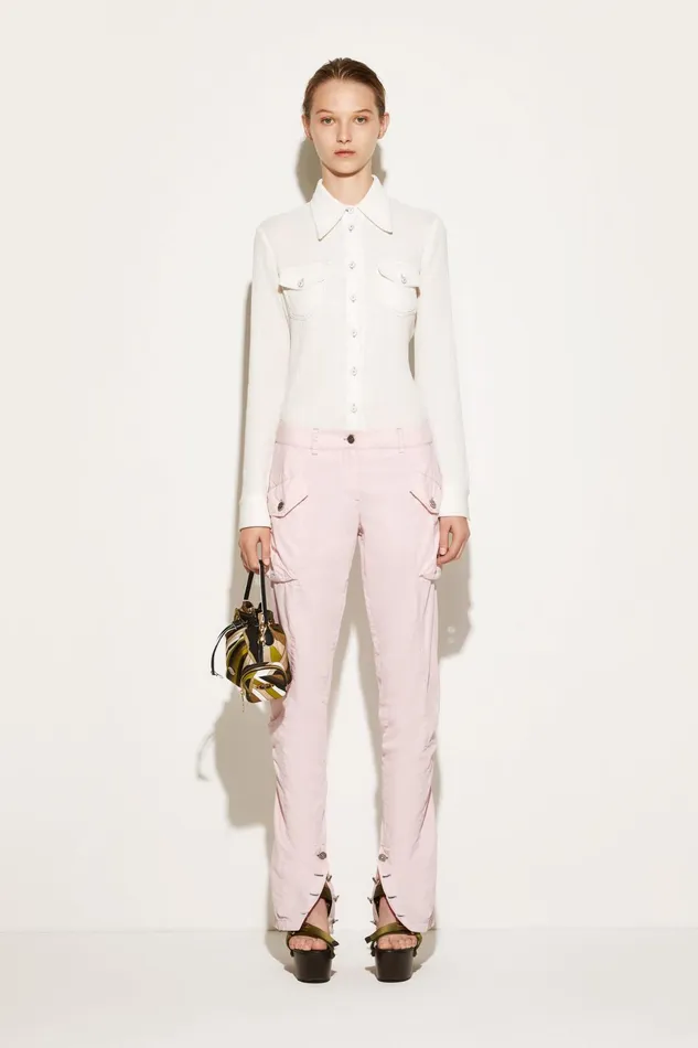 Women Tops And Shirts PUCCI Cotton Crepon Shirt