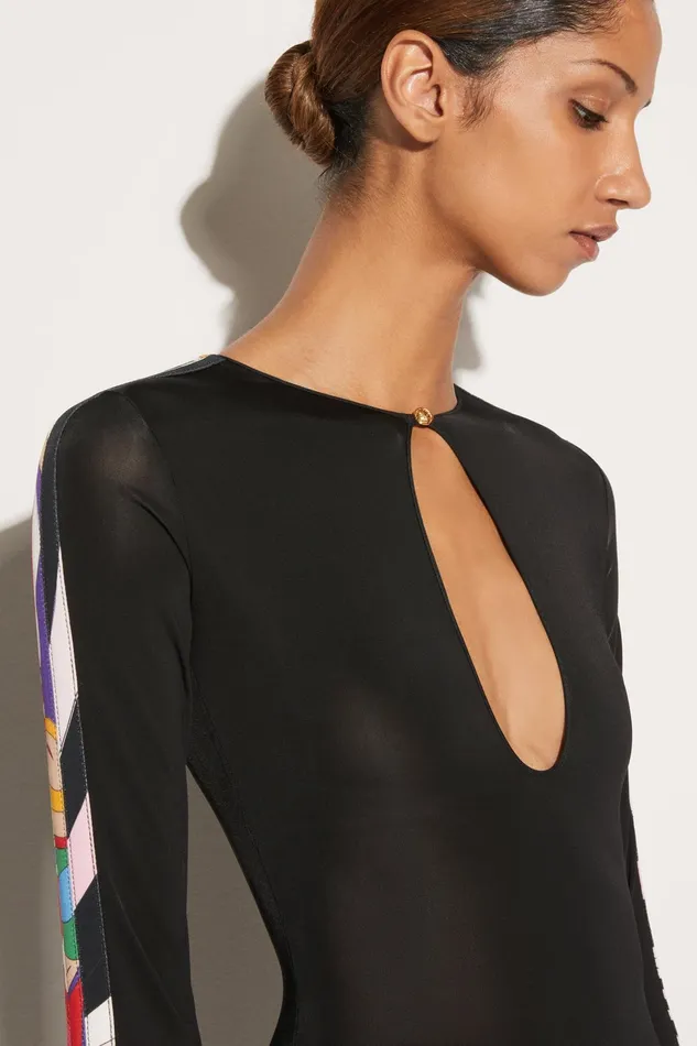 Women Tops And Shirts PUCCI CutOut Bodysuit