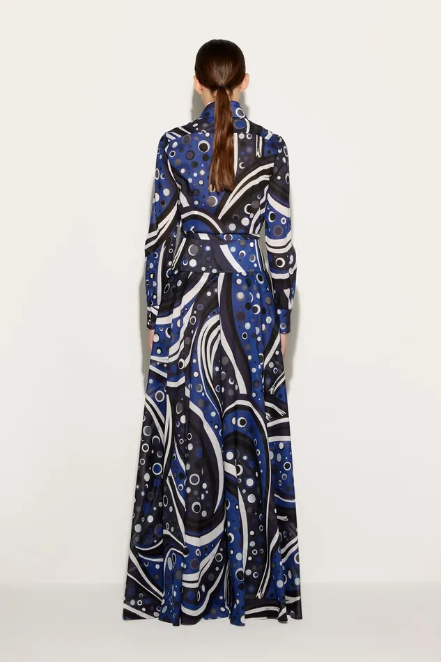 Women Tops And Shirts PUCCI FontanePrint Cotton Shirt