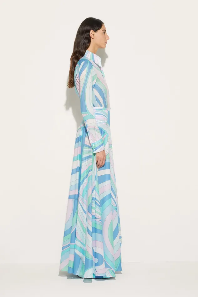 Women Tops And Shirts PUCCI IridePrint Cotton Shirt