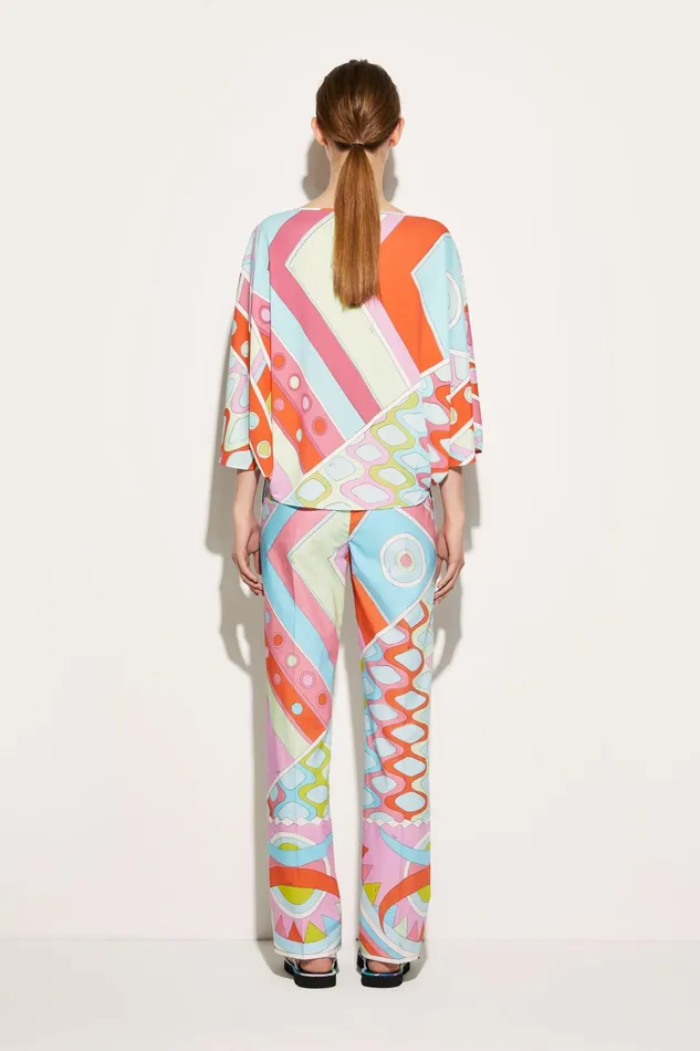 Women Tops And Shirts PUCCI VivaraPrint Poncho