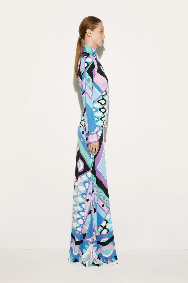 Women Tops And Shirts PUCCI VivaraPrint Shirt