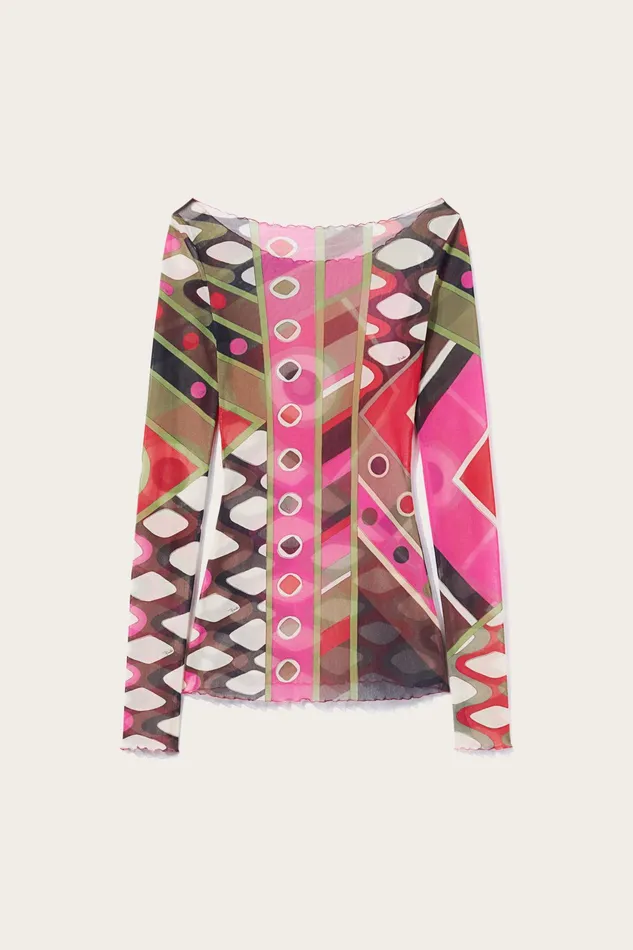 Women Tops And Shirts PUCCI Vivaraprint Top