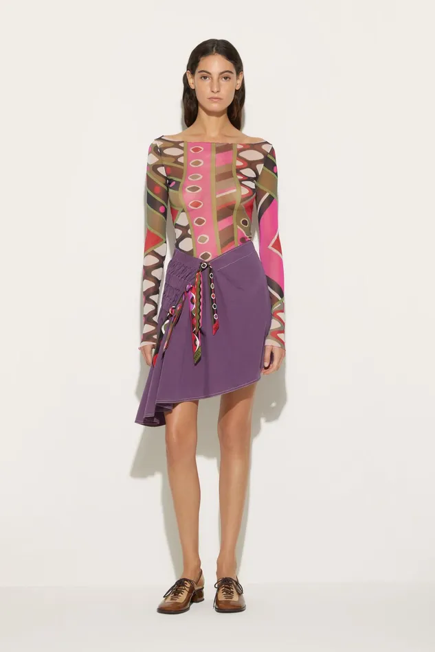 Women Tops And Shirts PUCCI Vivaraprint Top