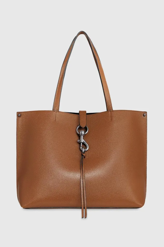 Women Tote Bags Rebecca Minkoff Megan Tote Rochergunmetal