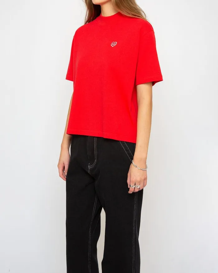 Women True Romance Tee 8211 Rocco Red Deus Ex Machina Tees