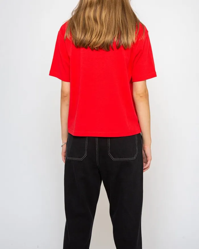 Women True Romance Tee 8211 Rocco Red Deus Ex Machina Tees Women True Romance Tee 8211 Rocco Red Deus Ex Machina Tees