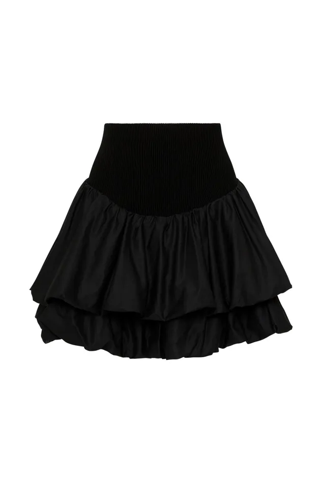 Women Turner Bubble Skirt Black Aje Skirts