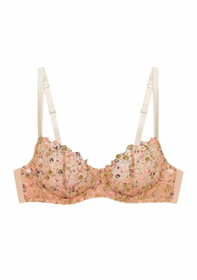 Women Underwired Bras Gilda and Pearl Fleuriste Lingerie Bra Floral