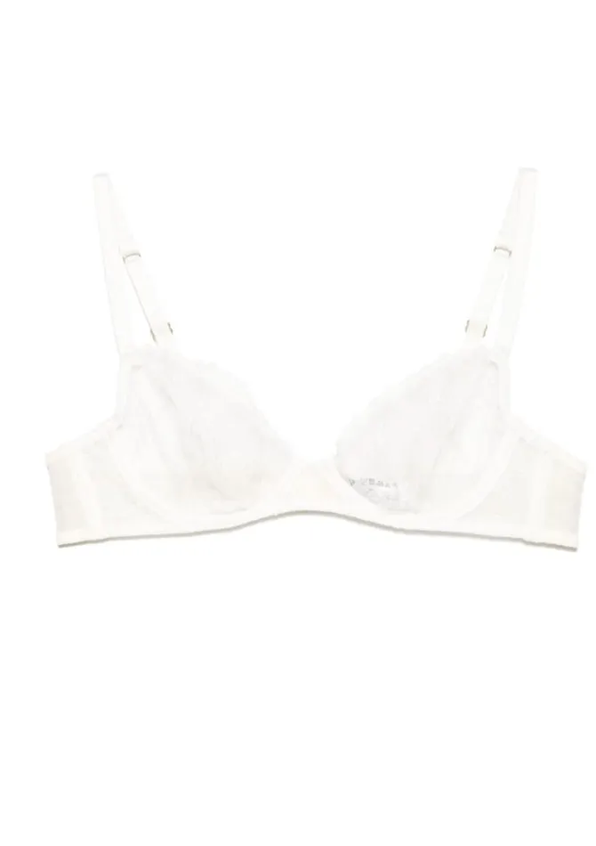 Women Underwired Bras Gilda and Pearl LUCILLE Lace Bra Ivory