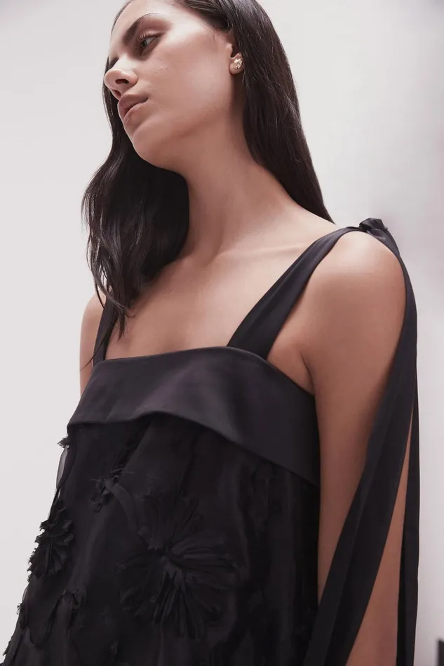Women Ursula Midi Dress Black Aje Dresses
