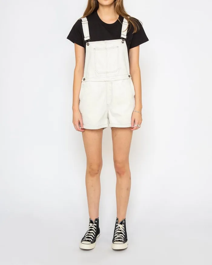 Women Vada Overall 8211 Bleached White Deus Ex Machina Dresses